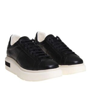 Paloma Barcelo Black Agen Napasoft Platform Sneakers